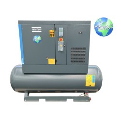 Atlas Copco G15 FF con botte LT 500 e essiccatore Scontati del 50%-60%