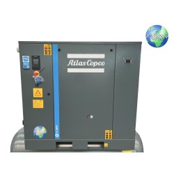 Atlas Copco G18 ff con Botte LT 500 e essiccatore Scontati del 50%-60%