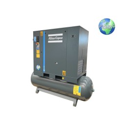 Atlas Copco G22 FF con botte LT 500 e essiccatore Scontati del 50%-60%