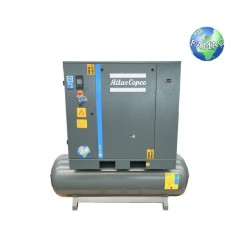 Atlas Copco G18 ff con Botte LT 500 e essiccatore Scontati del 50%-60%